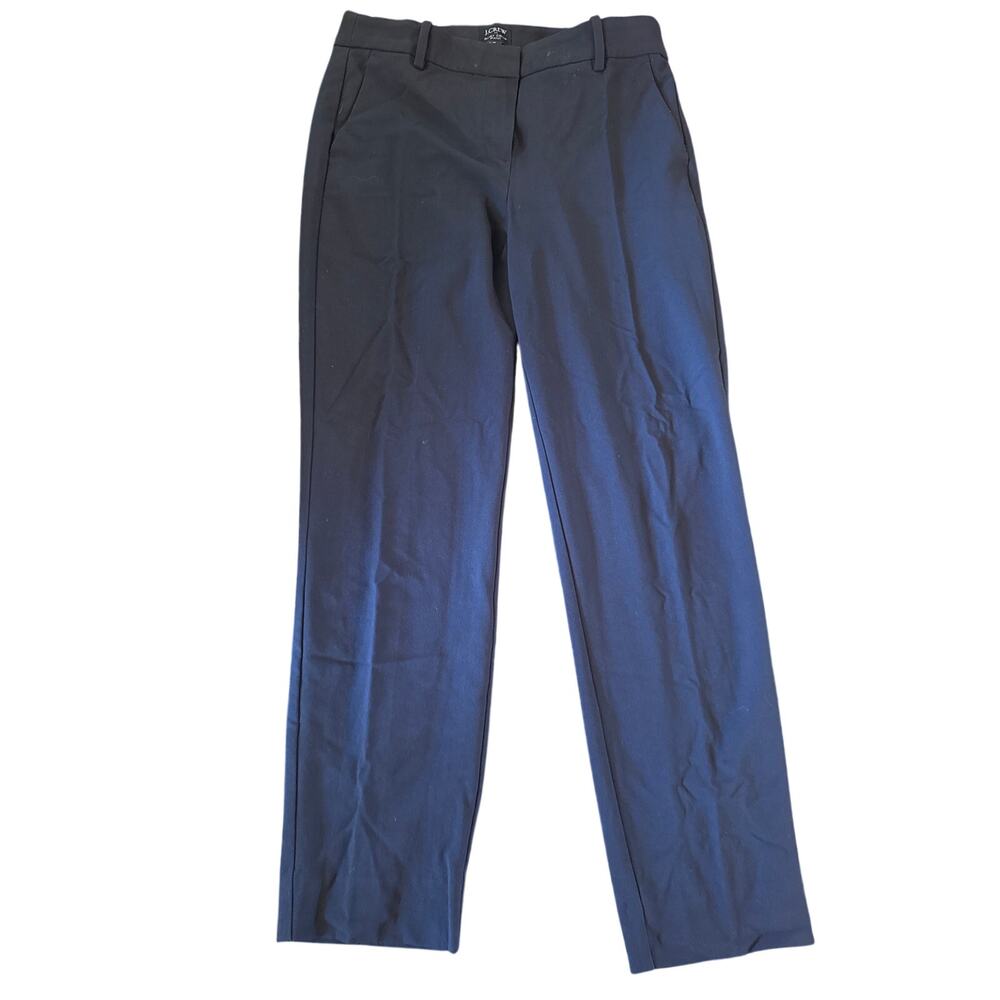 J.CREW “RUBY CROP PANT” Size 6 - navy blue